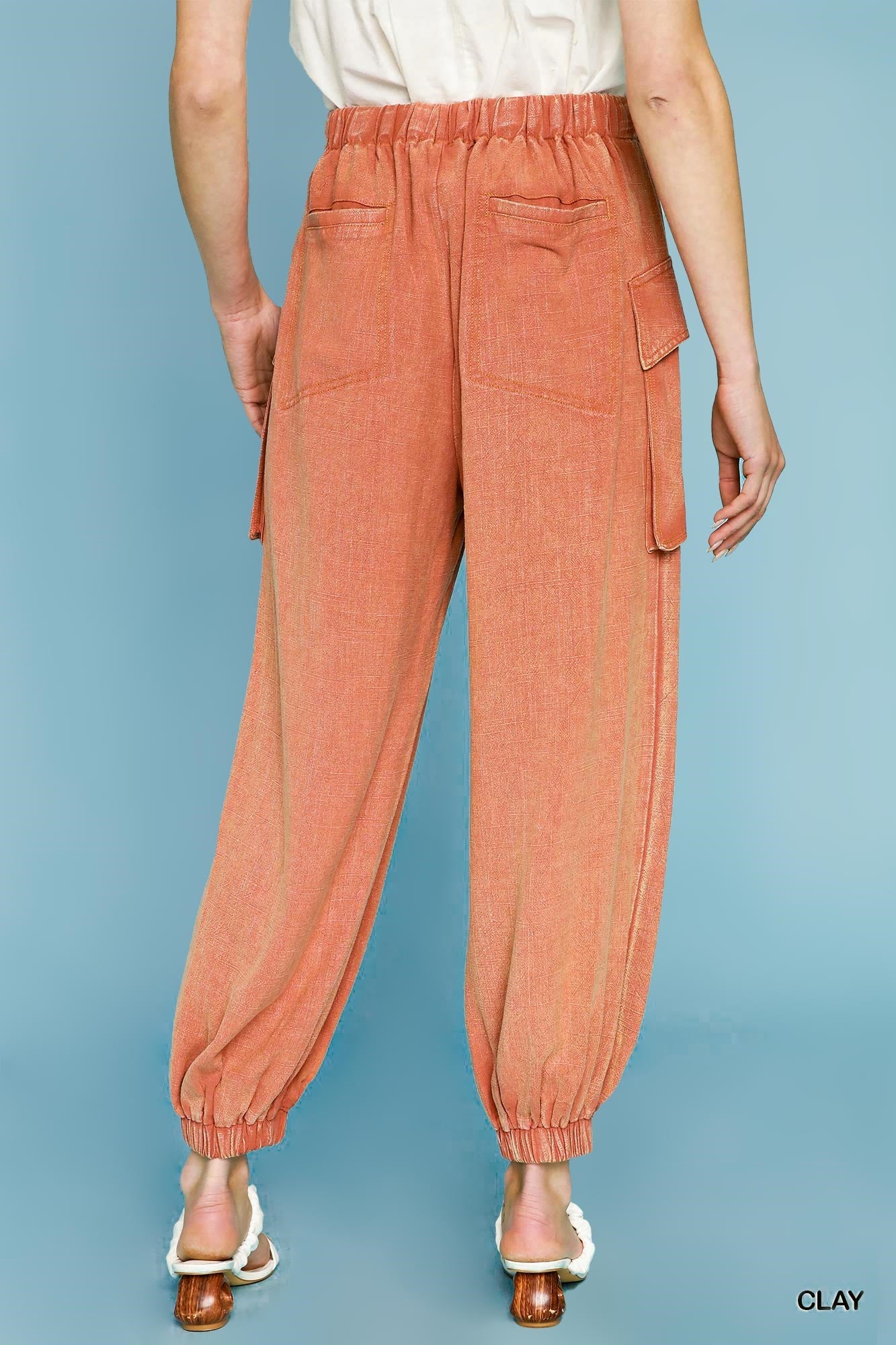 Linen Adjustable Pants