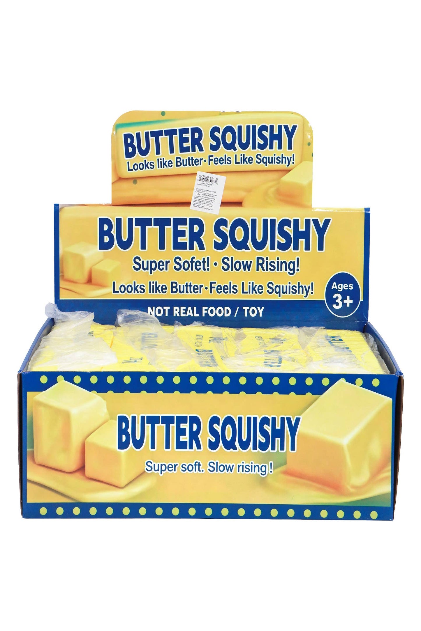 JUMBO Butter Slow Rising Foam Squishy - 9 Inch
