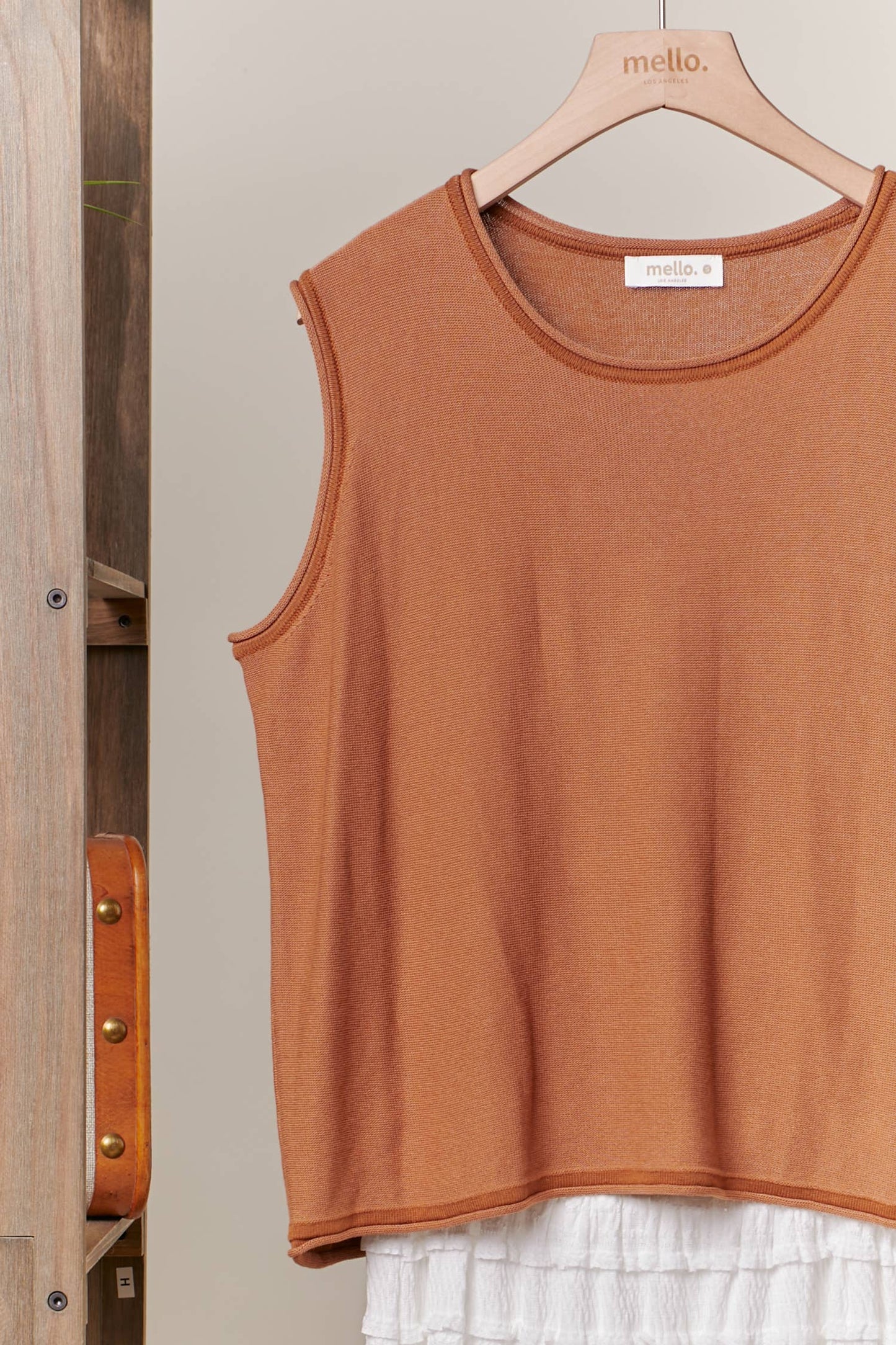 Sleeveless Knit Top