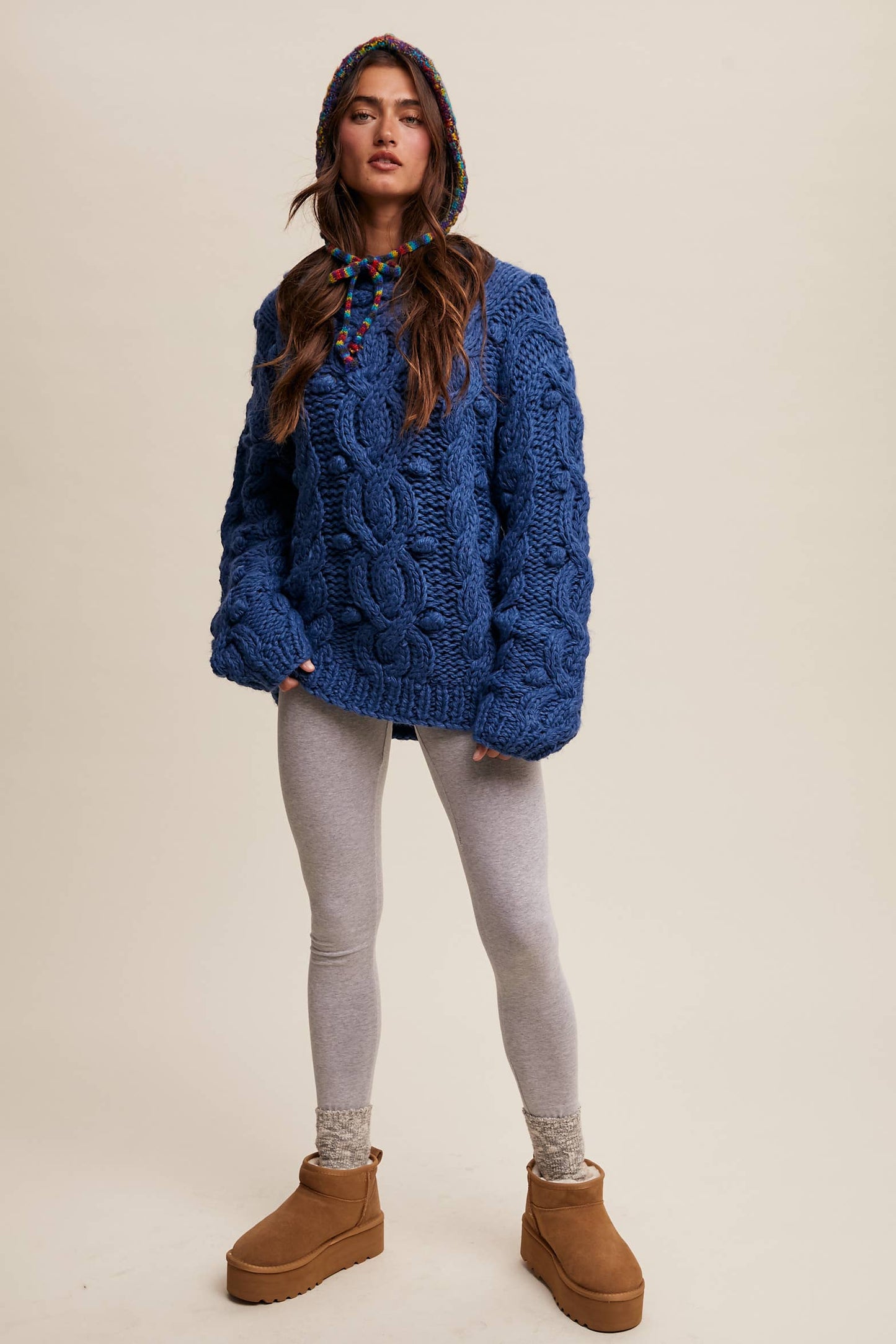 Chunky Cable Knit Sweater