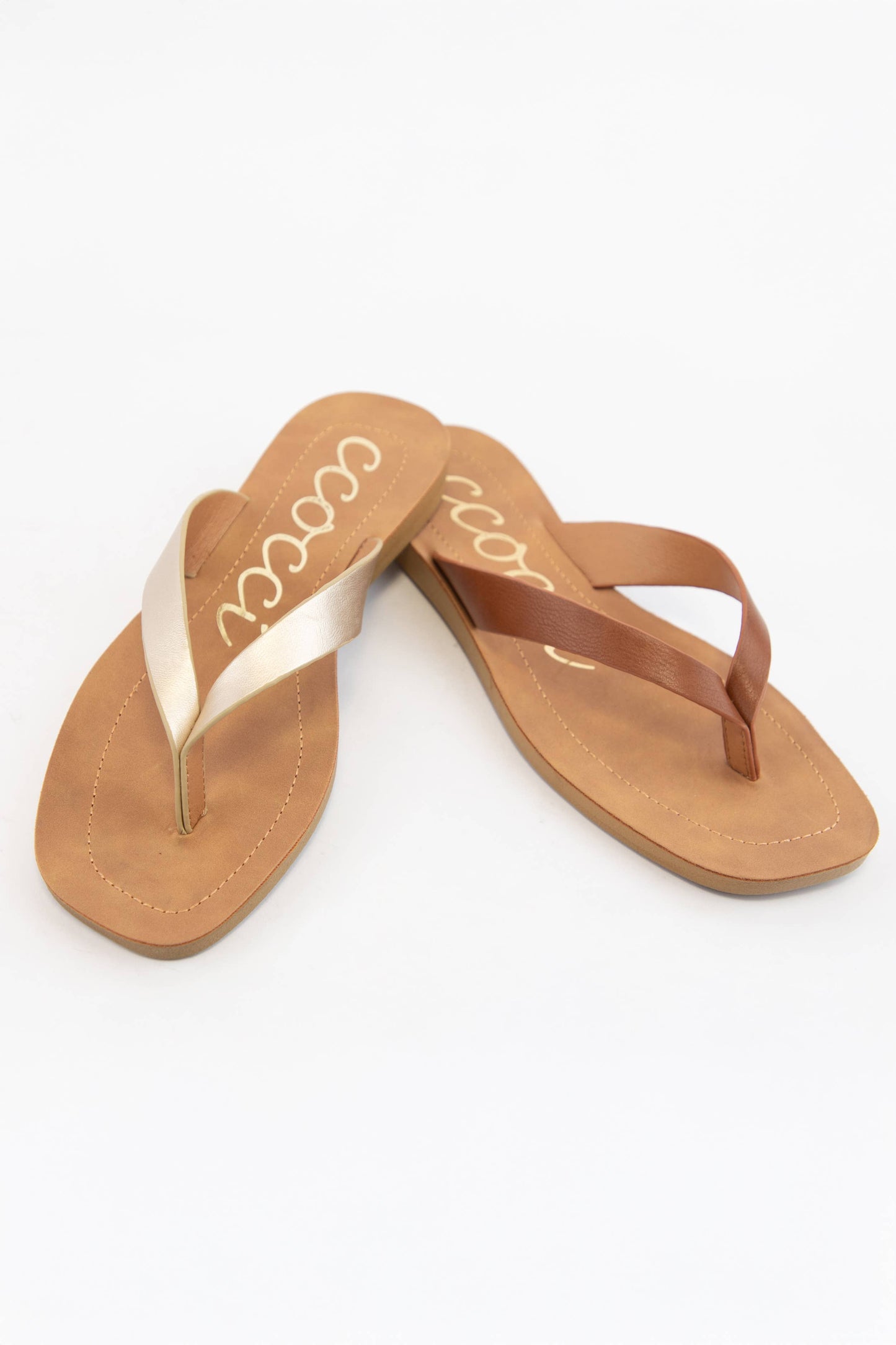 SIA MINIMAL FLIP FLOP THONG SANDALS