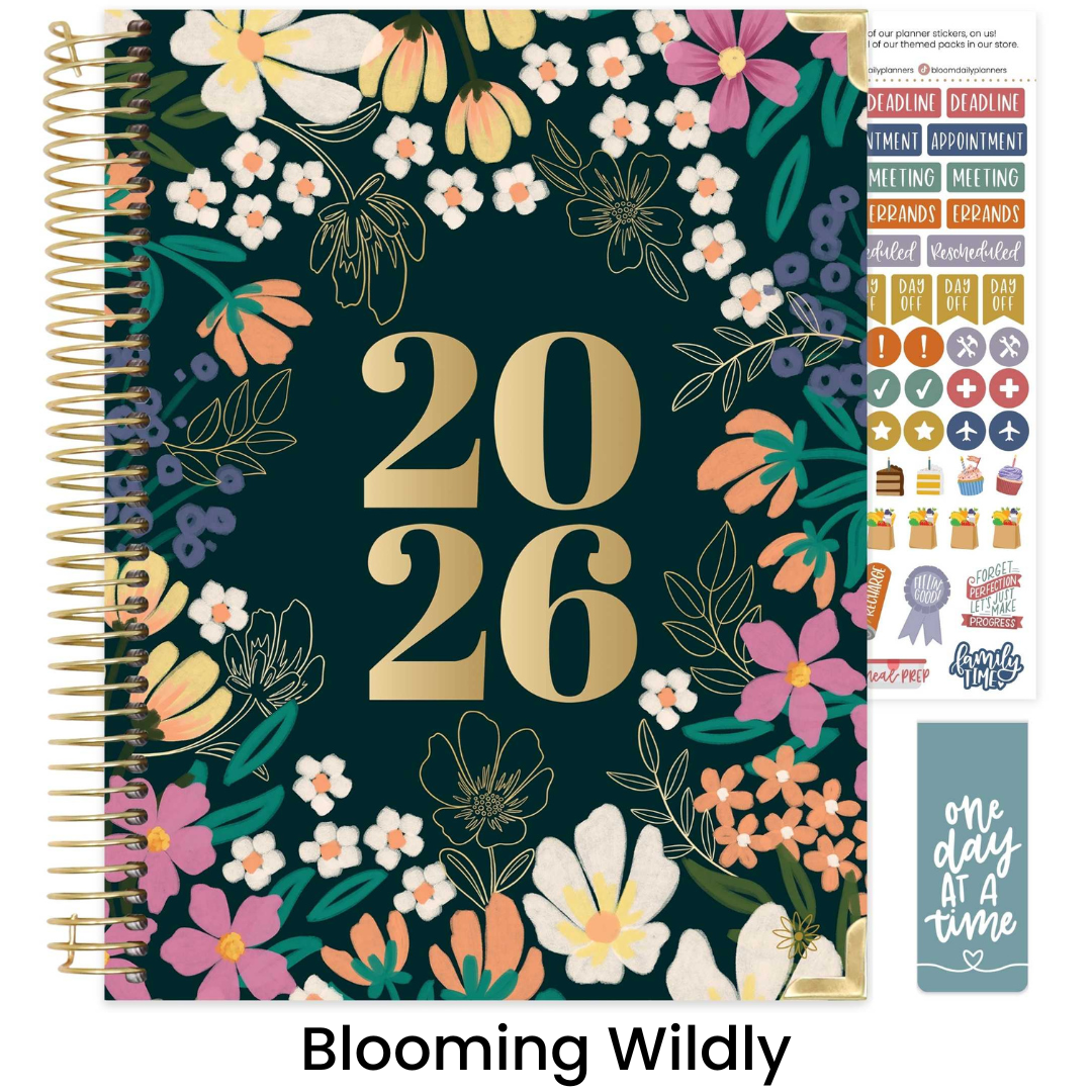 2026 Hard Cover Planner - 8.5" x 11" size