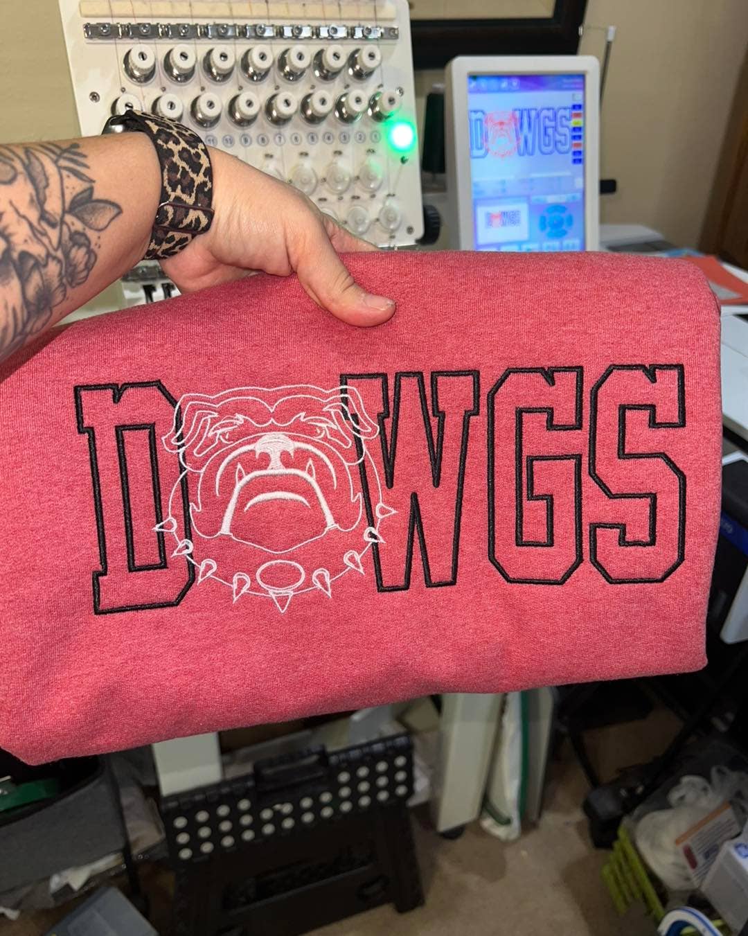 Dawgs Embroidered Sweatshirt