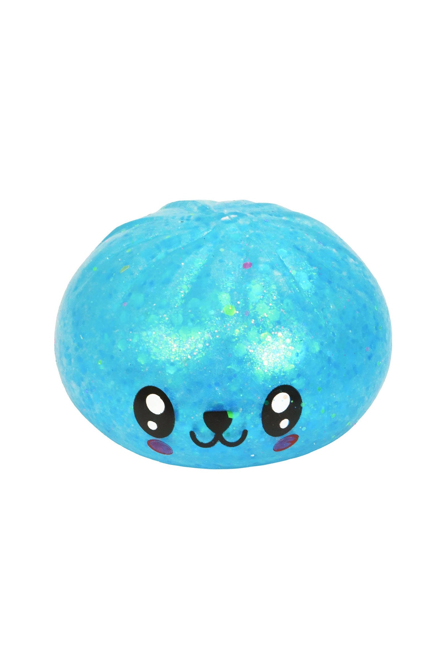 Glittery Bao Bun Dumpling Water Bead Filled Squishy