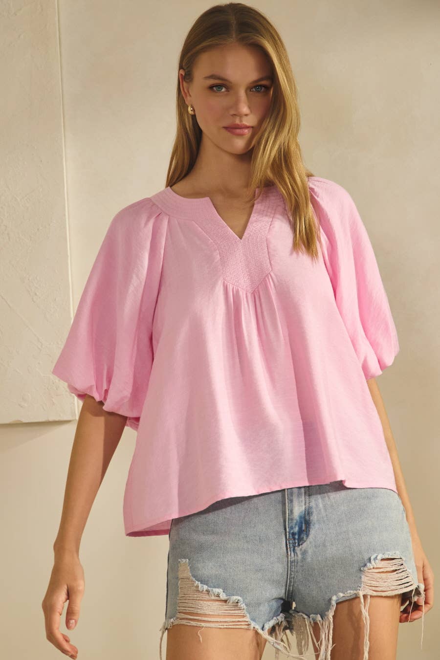 Puff Sleeve Blouse