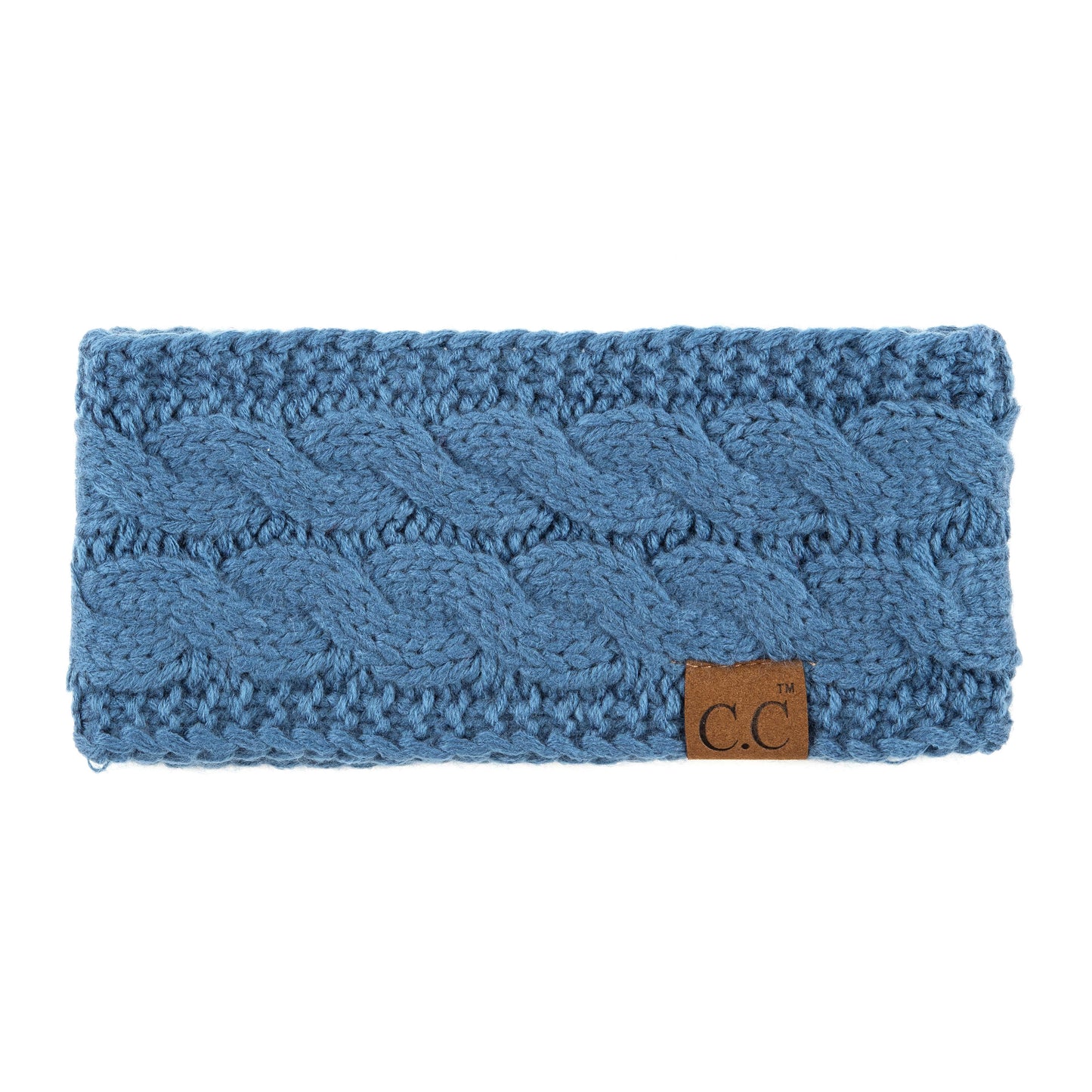 CC Cable Knit Lined Headwrap ( HW-20 )