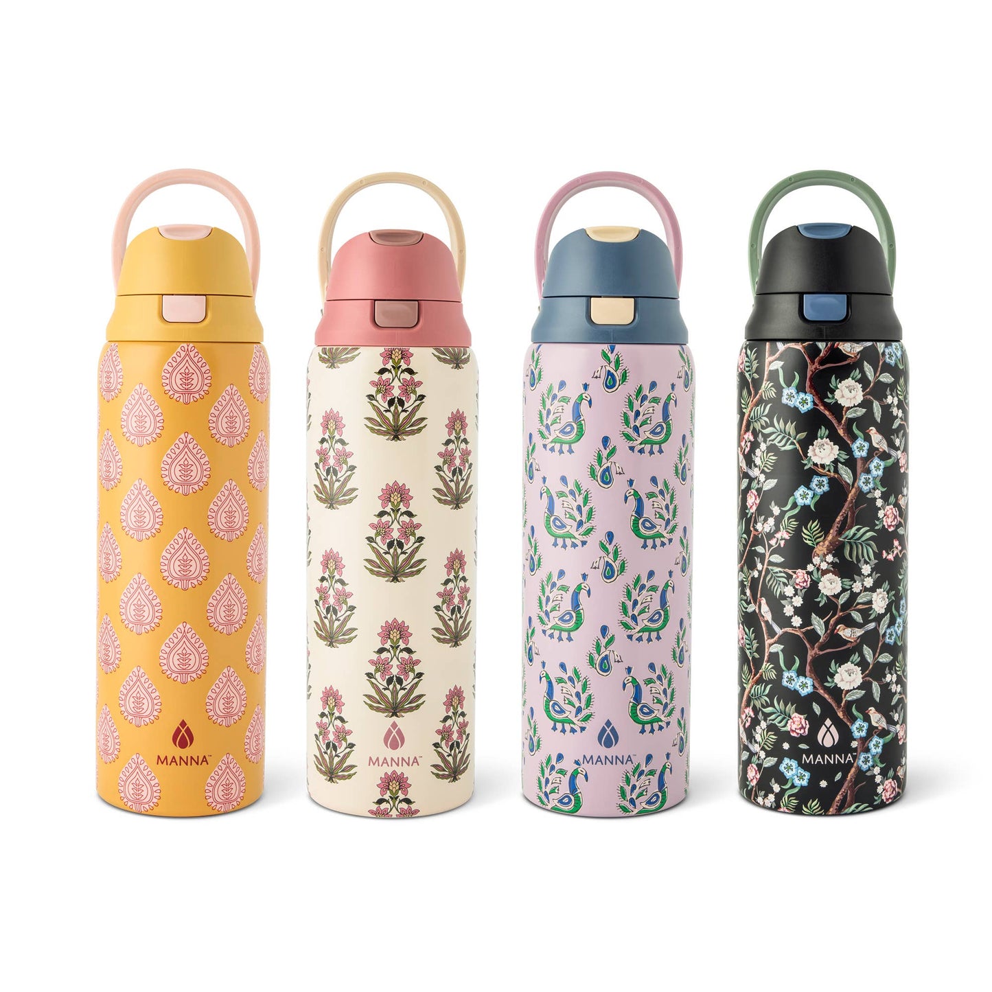 32oz Hydra Bottle - 3D Botanical Asst