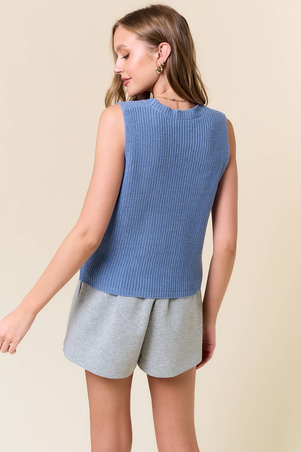 SUMMER SWEATER TANK TOP