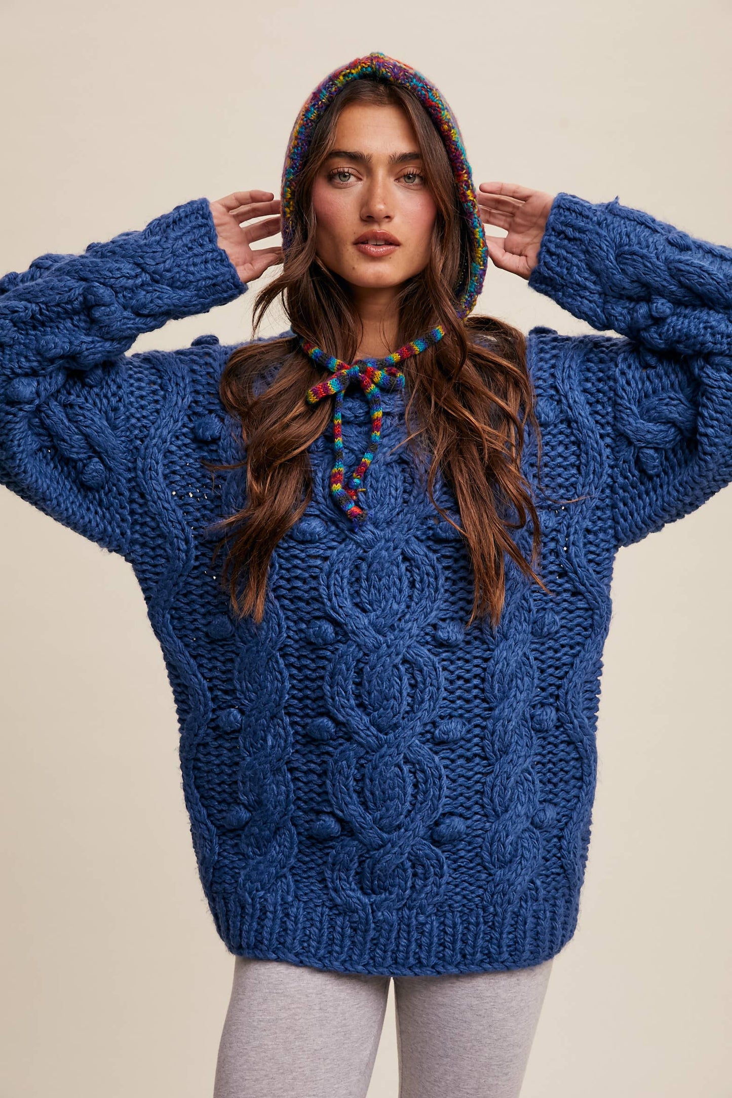Chunky Cable Knit Sweater