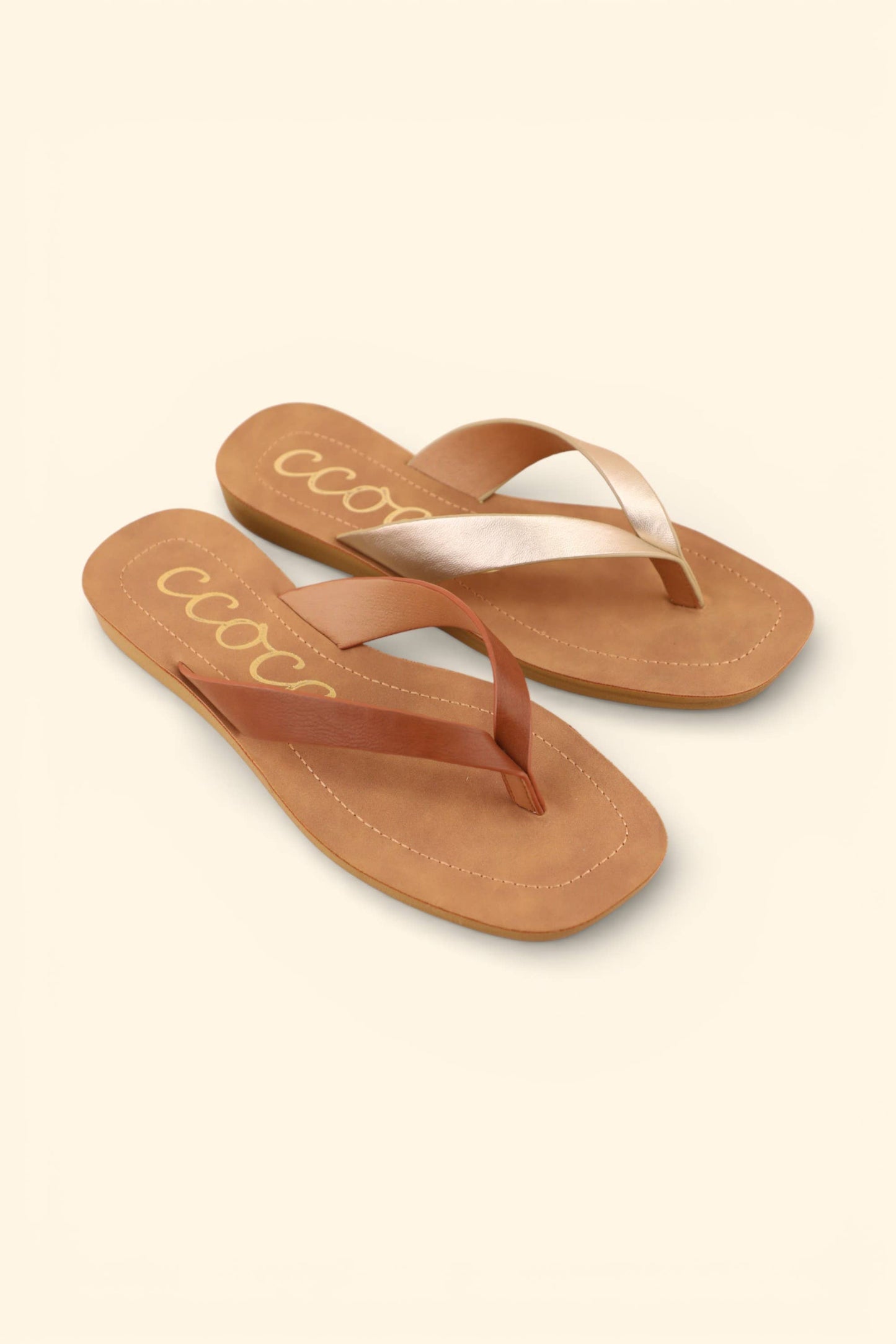 SIA MINIMAL FLIP FLOP THONG SANDALS