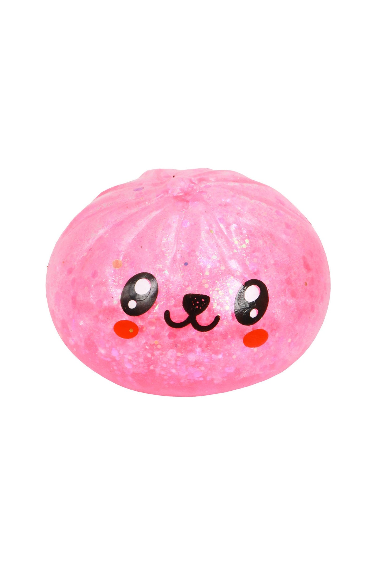 Glittery Bao Bun Dumpling Water Bead Filled Squishy