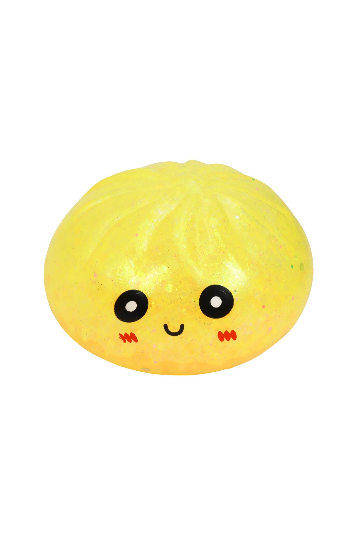 Glittery Bao Bun Dumpling Water Bead Filled Squishy