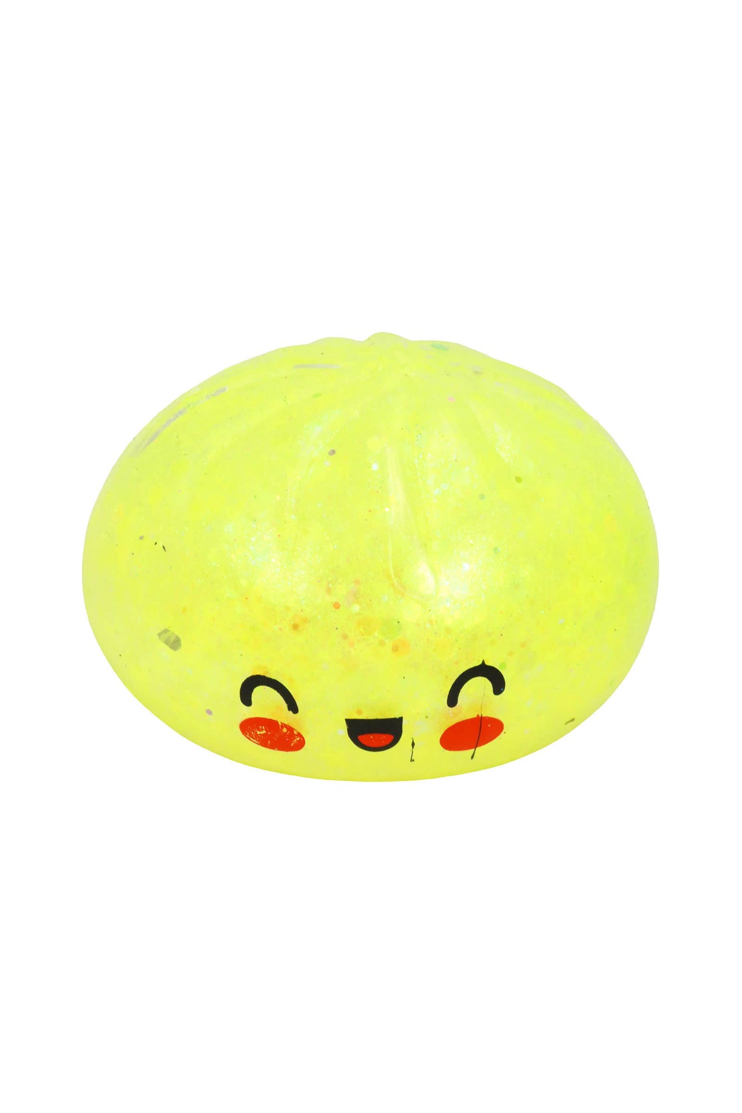Glittery Bao Bun Dumpling Water Bead Filled Squishy