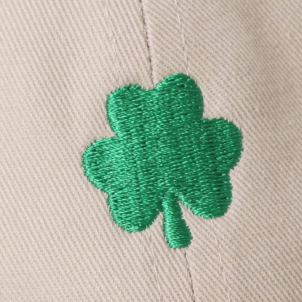 Lucky Clover St. Patrick's Day Embroidered Baseball Cap