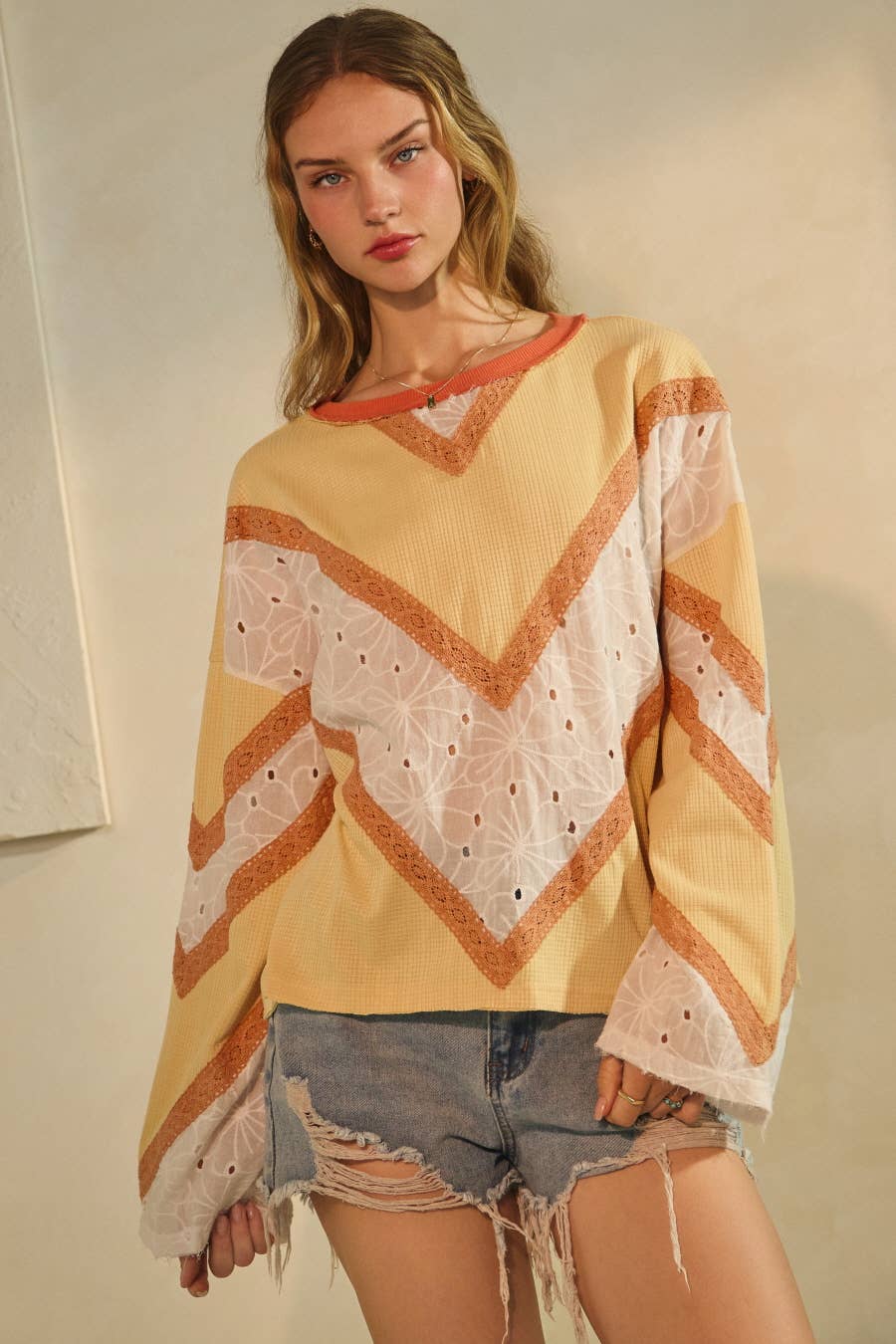 Loose-fit Long-sleeve Top