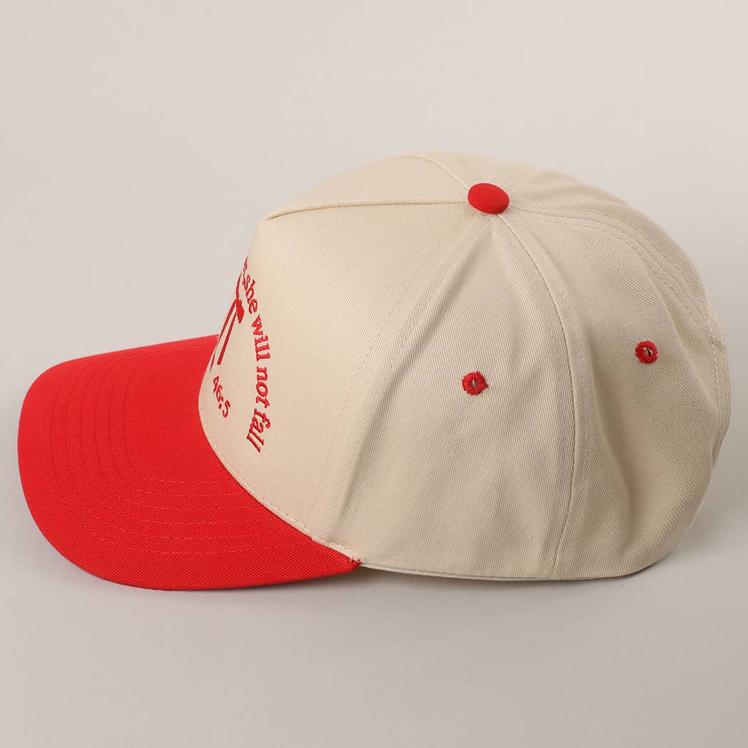 Psalm 46-5 Ribbon Embroidered Trucker Hat