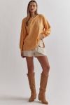 Orange Light Weight Sweater