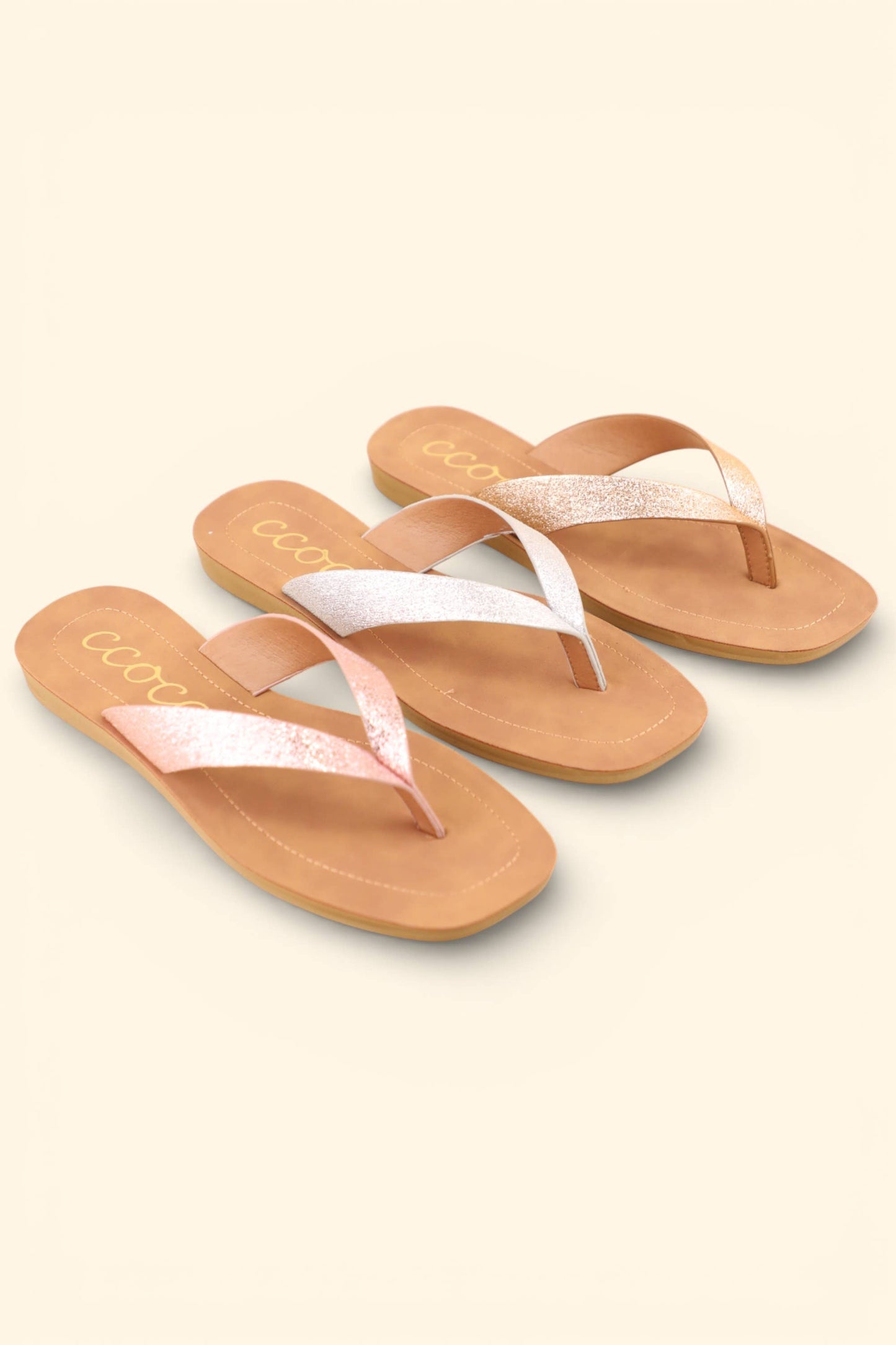 SIA MINIMAL FLIP FLOP THONG SANDALS