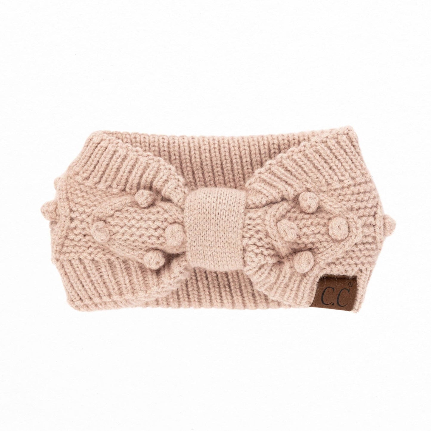 CC Crafted Pom Detail Head Wrap