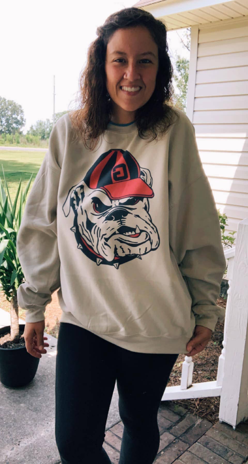 Retro Mascot Sweatshirt - Bulld@wgs Sweatshirt
