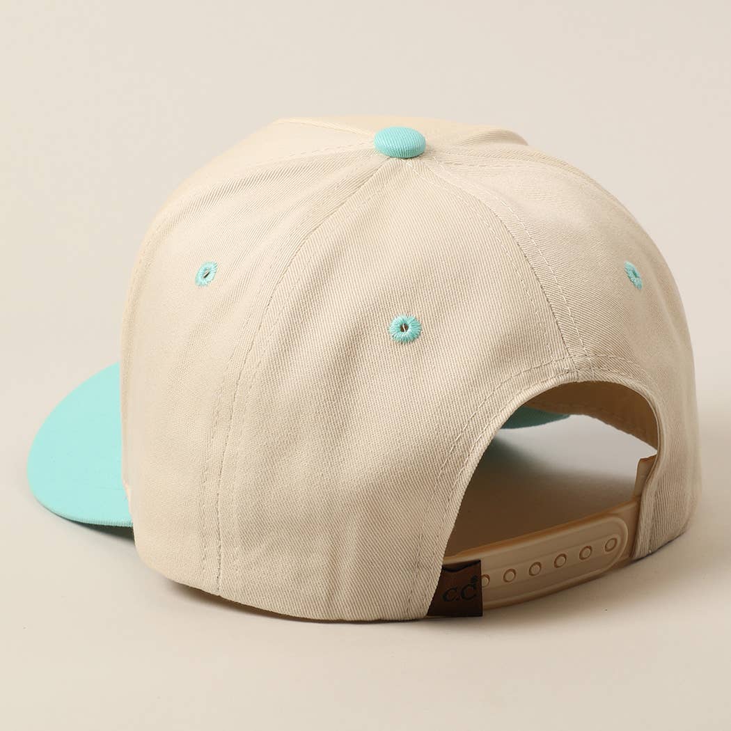 God Is Good All The Time Embroidery Trucker Hat