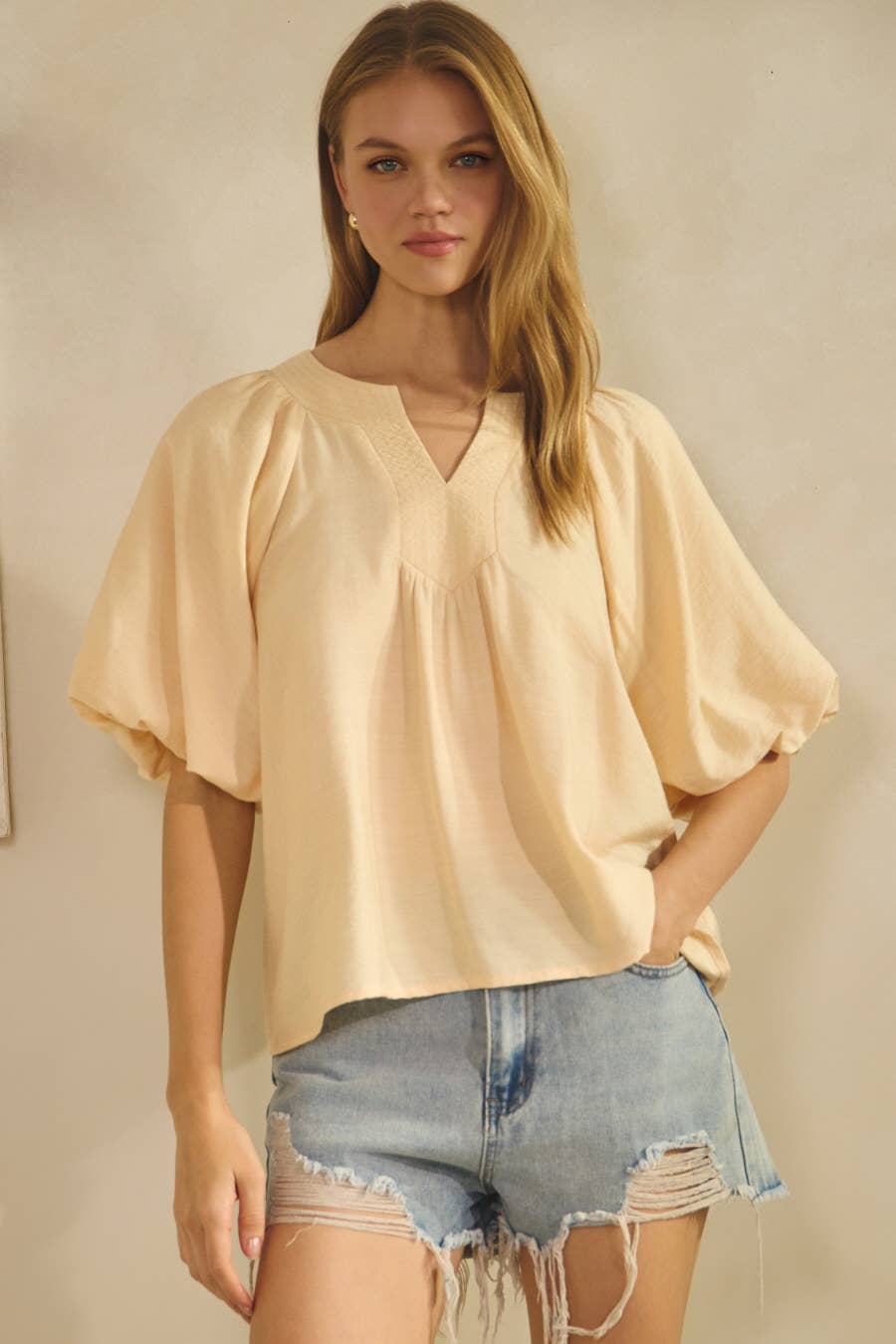 Puff Sleeve Blouse