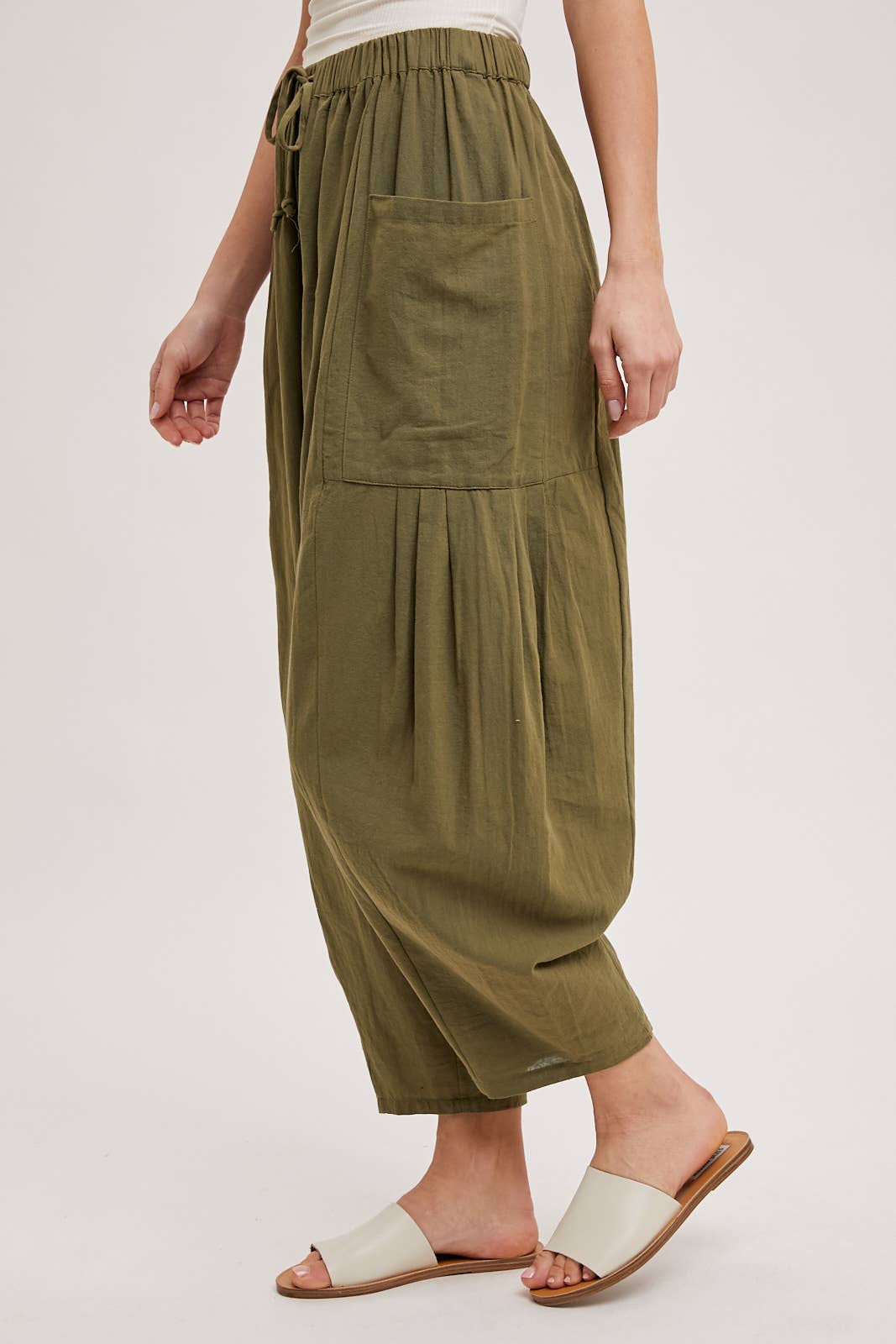 EFFORTLESS HAREM PANTS