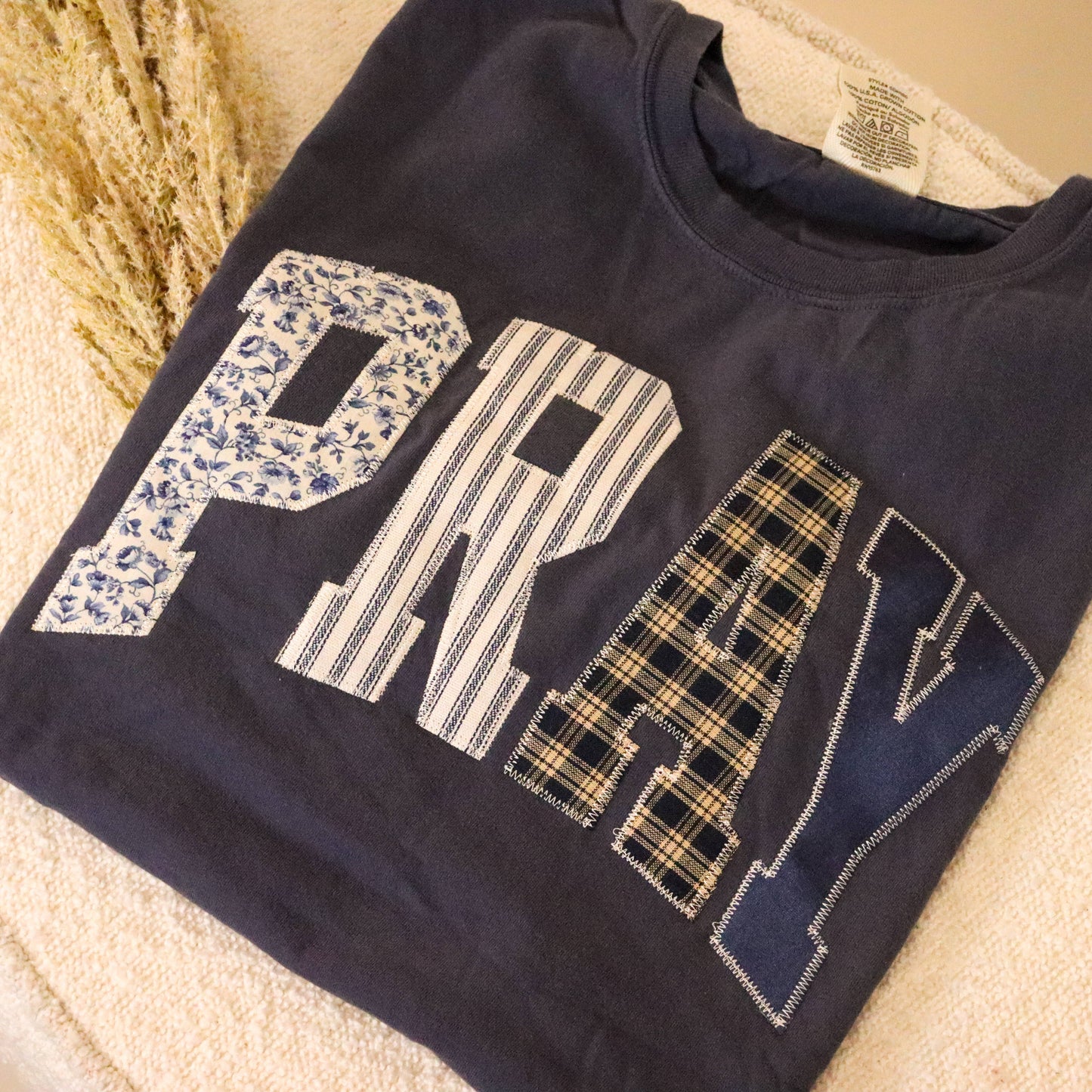 Denim Pray Tee