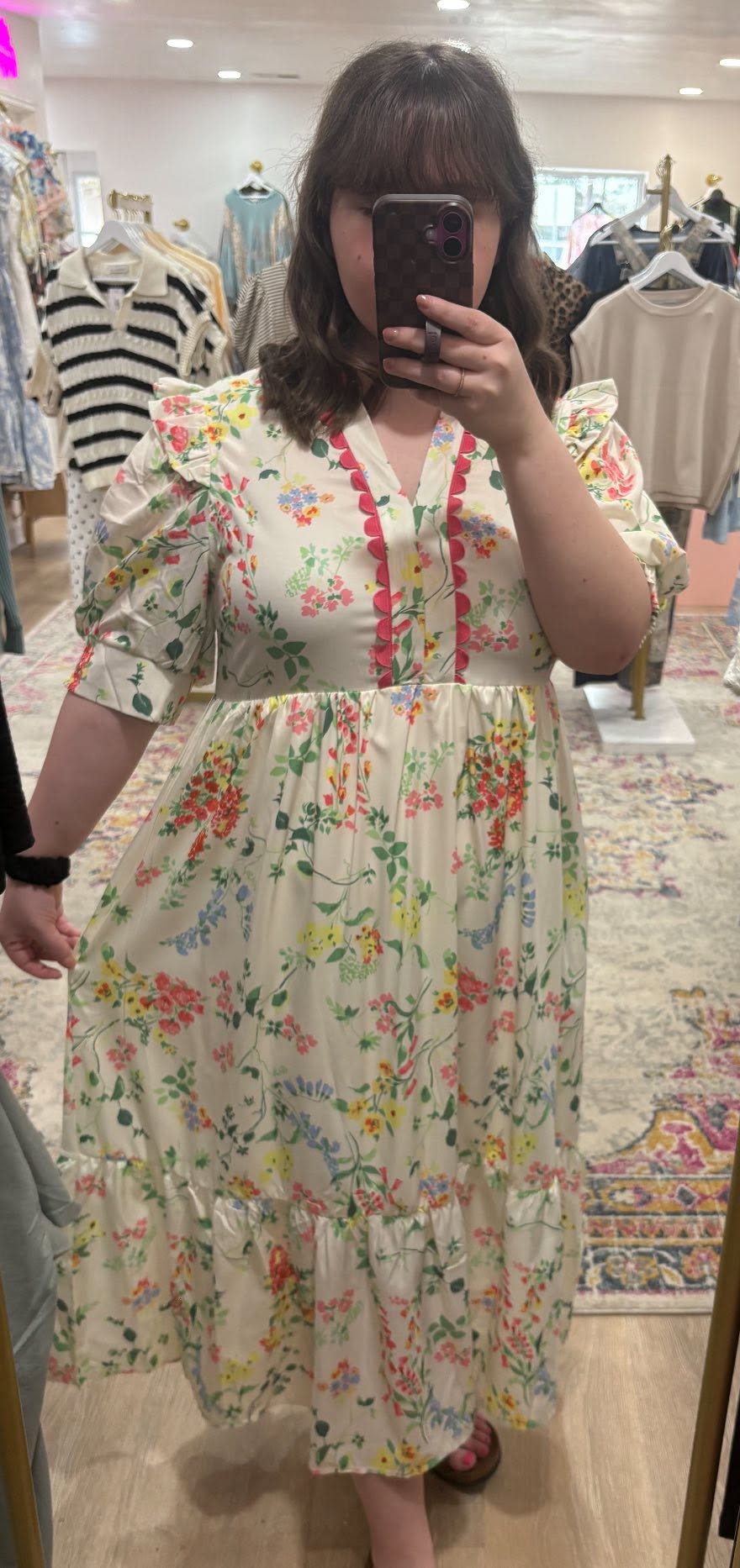 Floral Tiered Dress