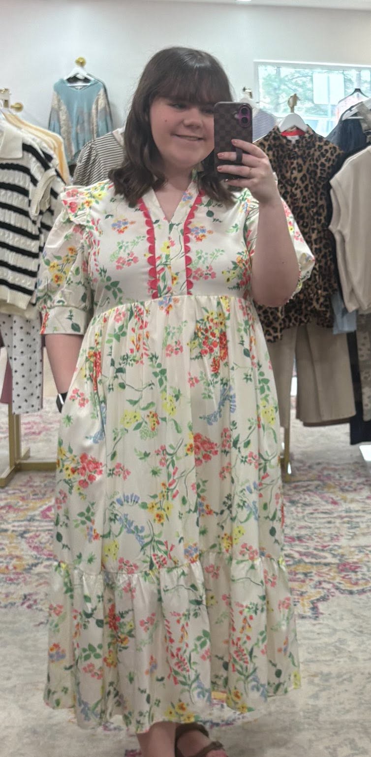 Floral Tiered Dress