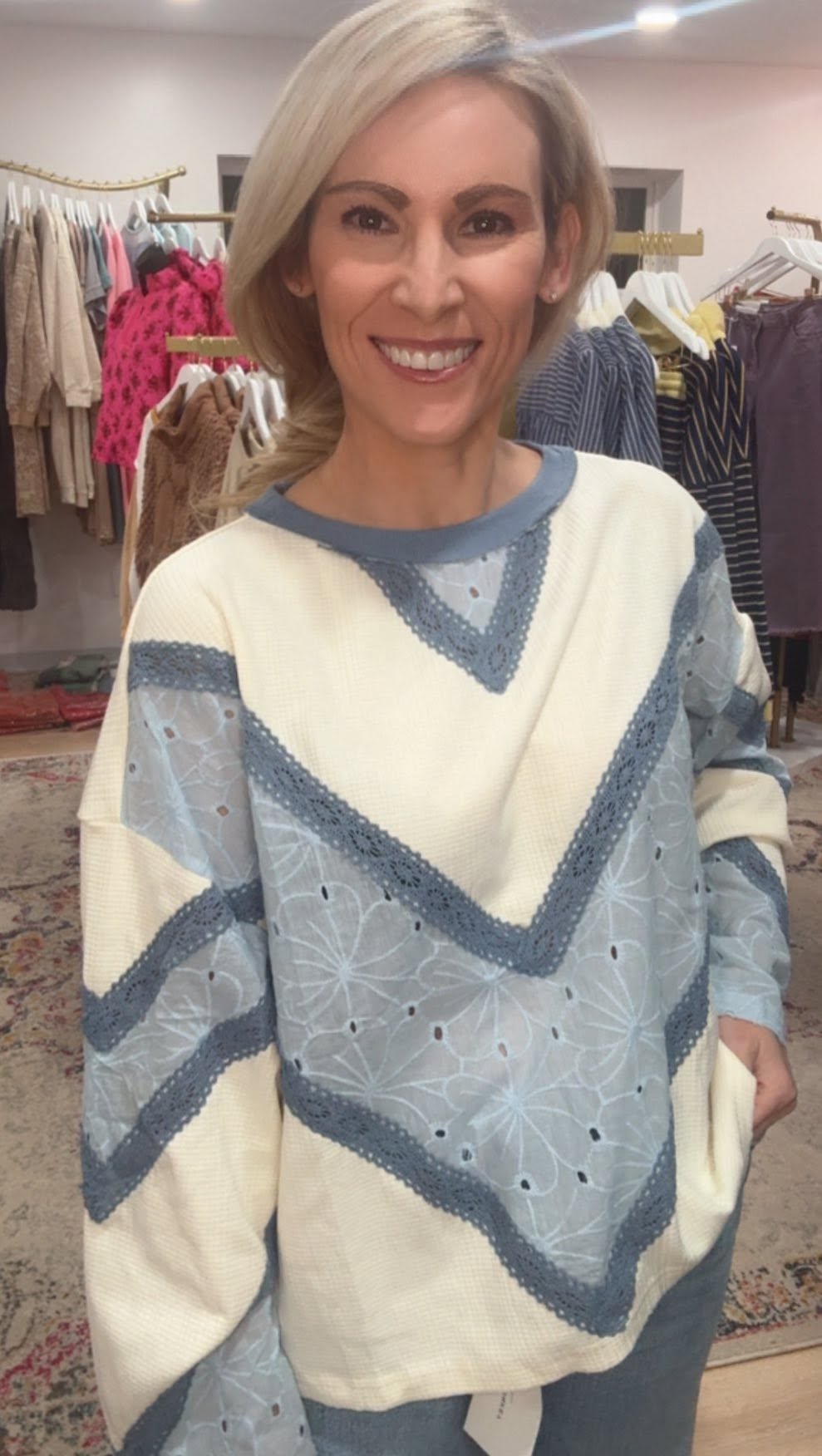 Loose-fit Long-sleeve Top